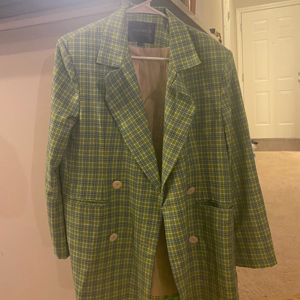 Oversized blazer. Cute style